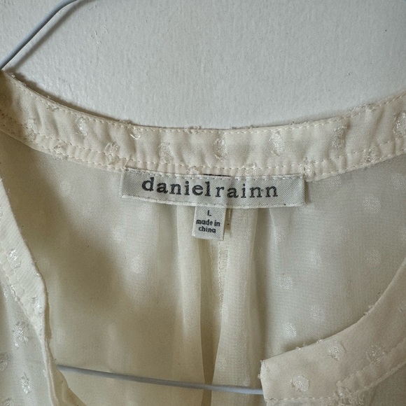 DANIEL RAINN sheer top - size L - Anthropologie - EUC - Picture 2 of 3